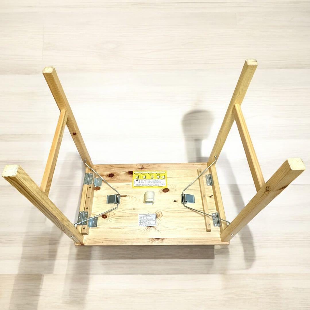無印　折りたたみハイテーブル　木製カウンターテーブル パイン材 パイン材テーブル・折りたたみ式 | 無印良品
