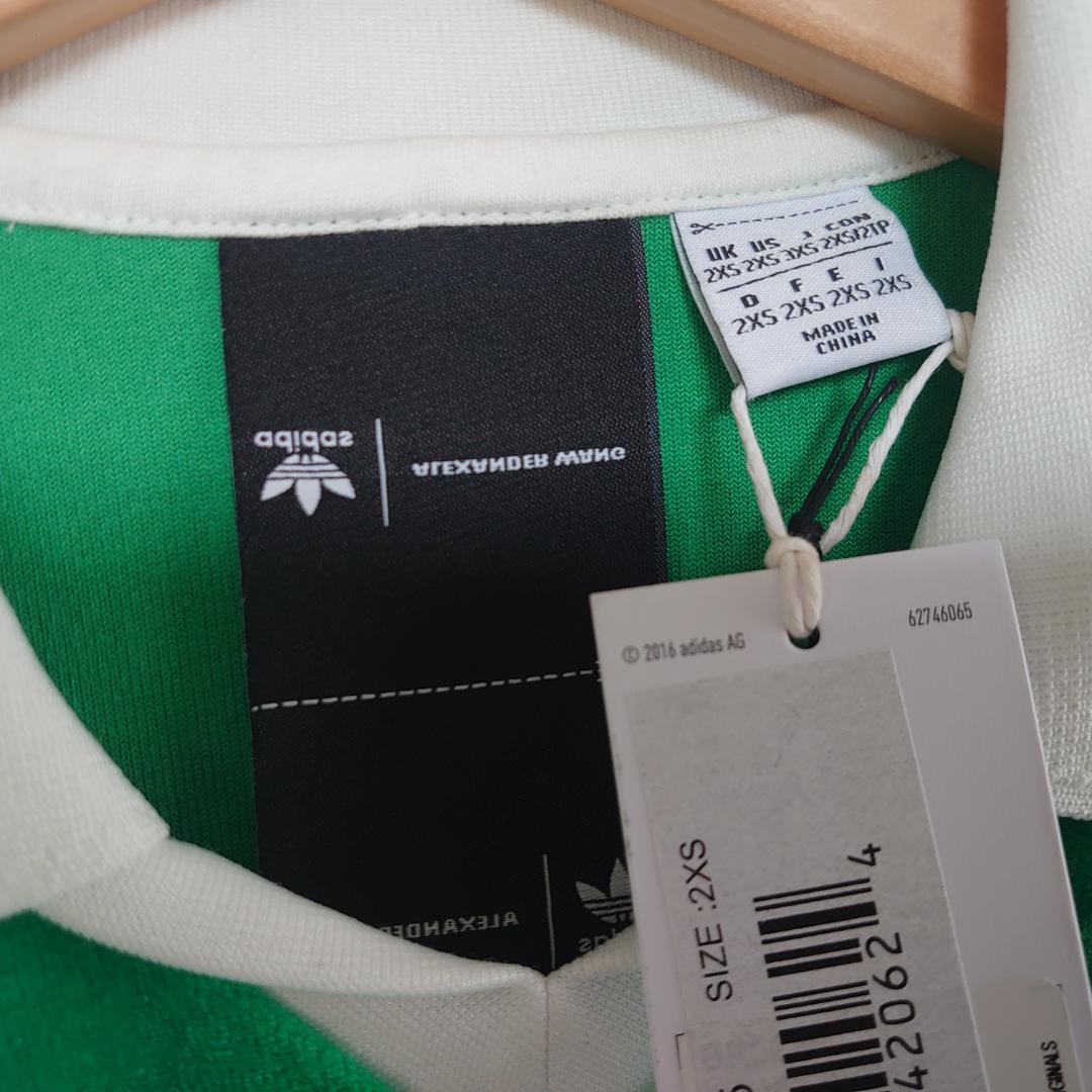 ダーワンア 新品 Wang ベロアポロシャツ 045rG-m60120027277 adidas×Alexander しているシ