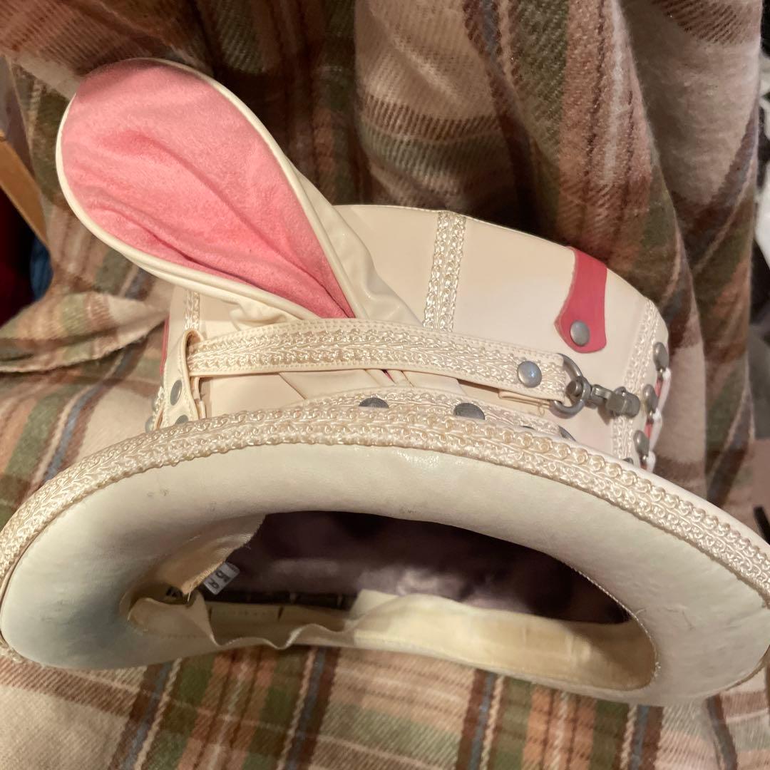 ウサギ耳付きホワイトピンク帽子 mdprevattcaulkingandwaterproofing.com