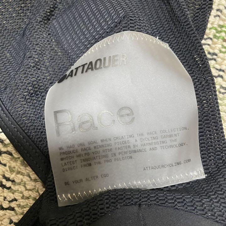 Sサイズ attaquer Race Bib Short Black White qK3RC-m60120568890 最安値人気
