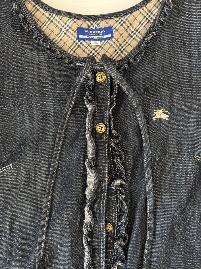 2884◆BURBERRY LONDON(バーバリーロンドンワンピース★38