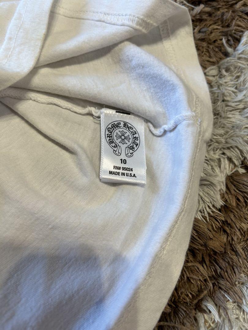 CHROME HEARTS ホワイト Tシャツ10サイズ