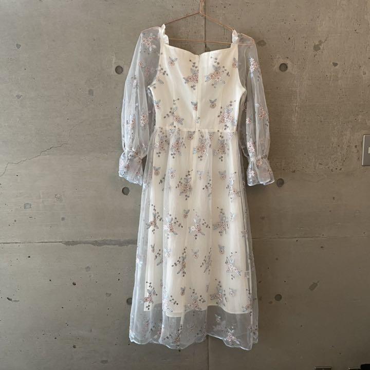 マヌスマシーナ 幽蘭の乙女刺繍ワンピース xRY60-m60129345846 通販人気