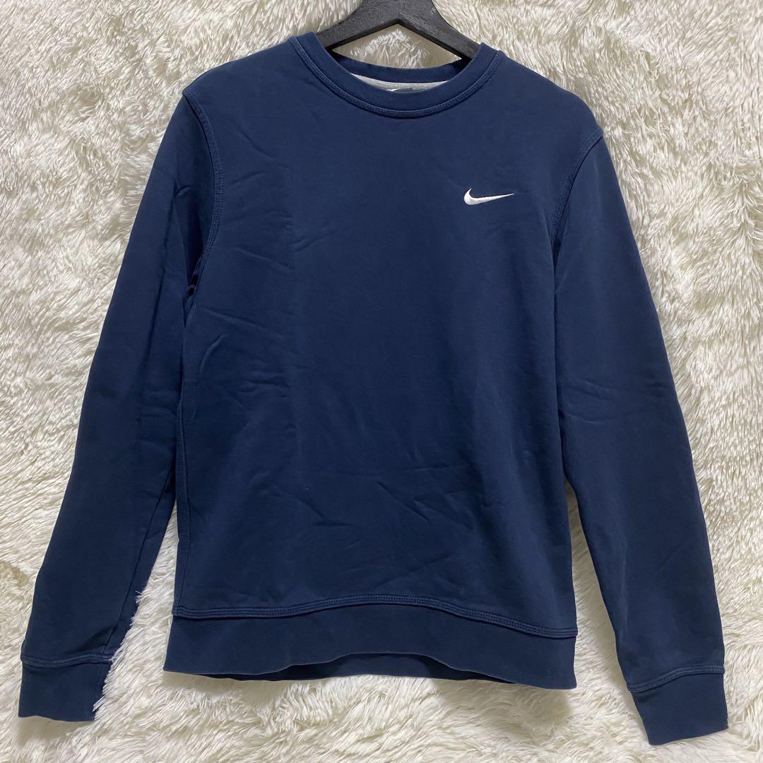 ナイキ スウェット ネイビー L NIKE ナイキ ユニセックススウッシュスウェットシャツ ネイビー