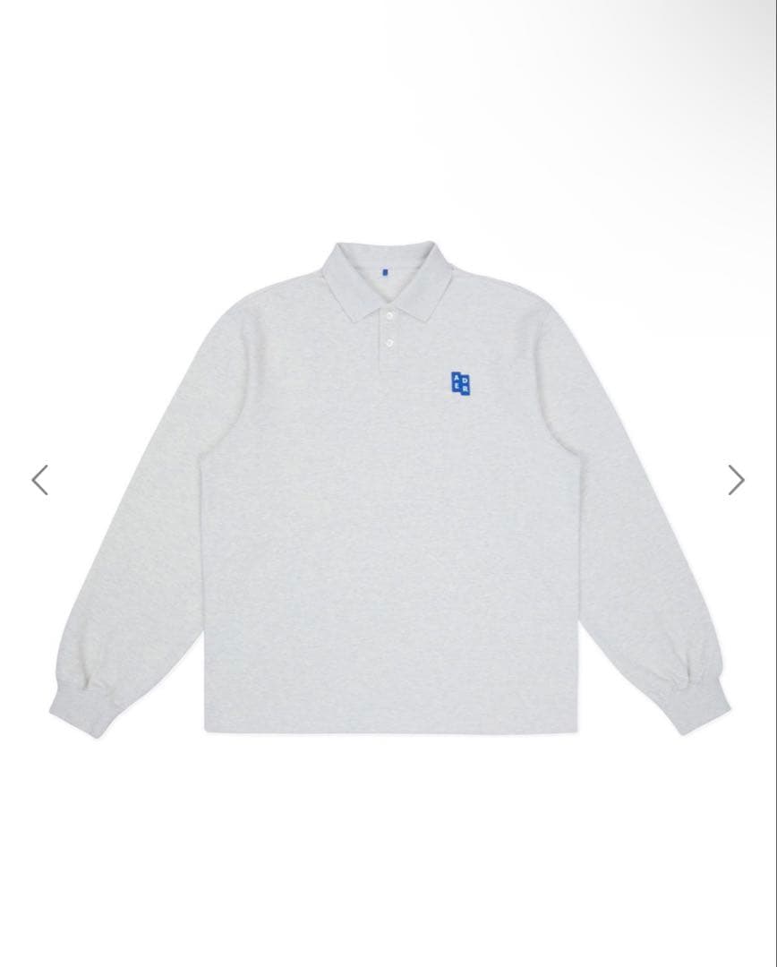 ader error タグロングスリーブポロシャツL ADER error