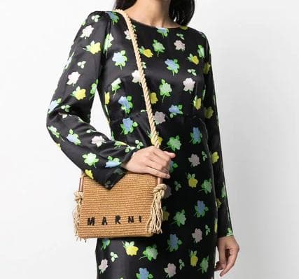 新品未使用】MARNI マルニ ショルダーバッグラフィア ポシェット | www