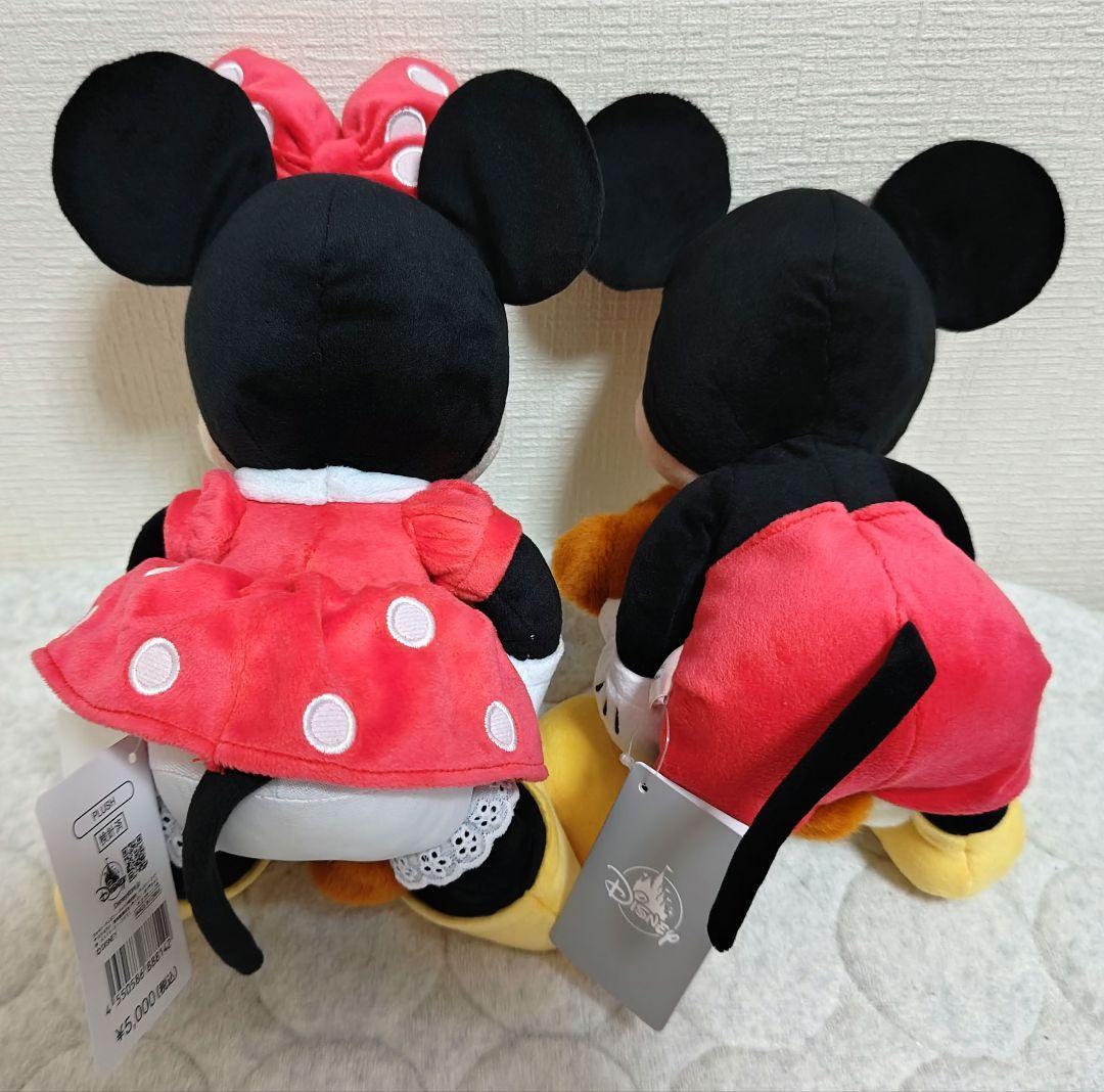 【新品】渋谷限定！秋田犬を可愛がるミッキー＆ミニー　セット売り