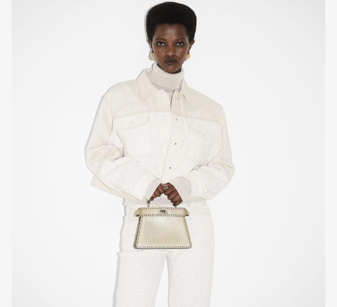 FENDI peekaboo ピーカブー ISeeU プチ ゴールド フェンディ