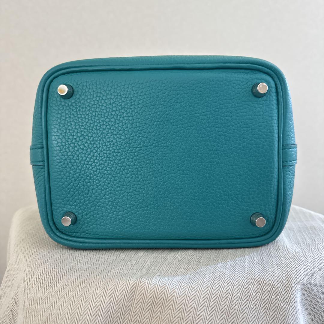 ［極美品 ］HERMES ピコタンロック PM ターコイズ