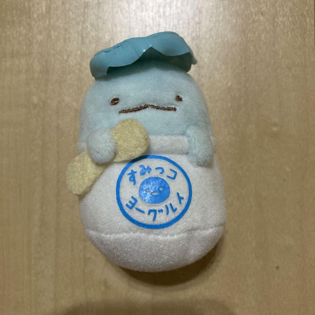 【未使用・タグ無】すみっコぐらし とかげ ヨーグルト だがし屋 てのりぬいぐるみ 未使用・タグ無】すみっコぐらし とかげ ヨーグルト だがし屋 て
