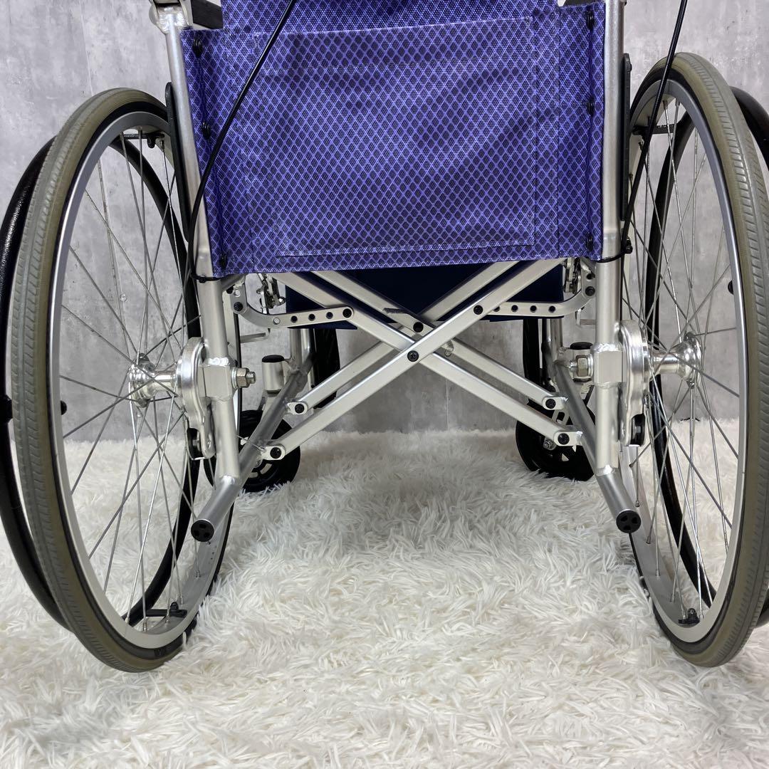 カワムラサイクル　自走用　超軽量　車椅子　ふわりす　KF22-40SB