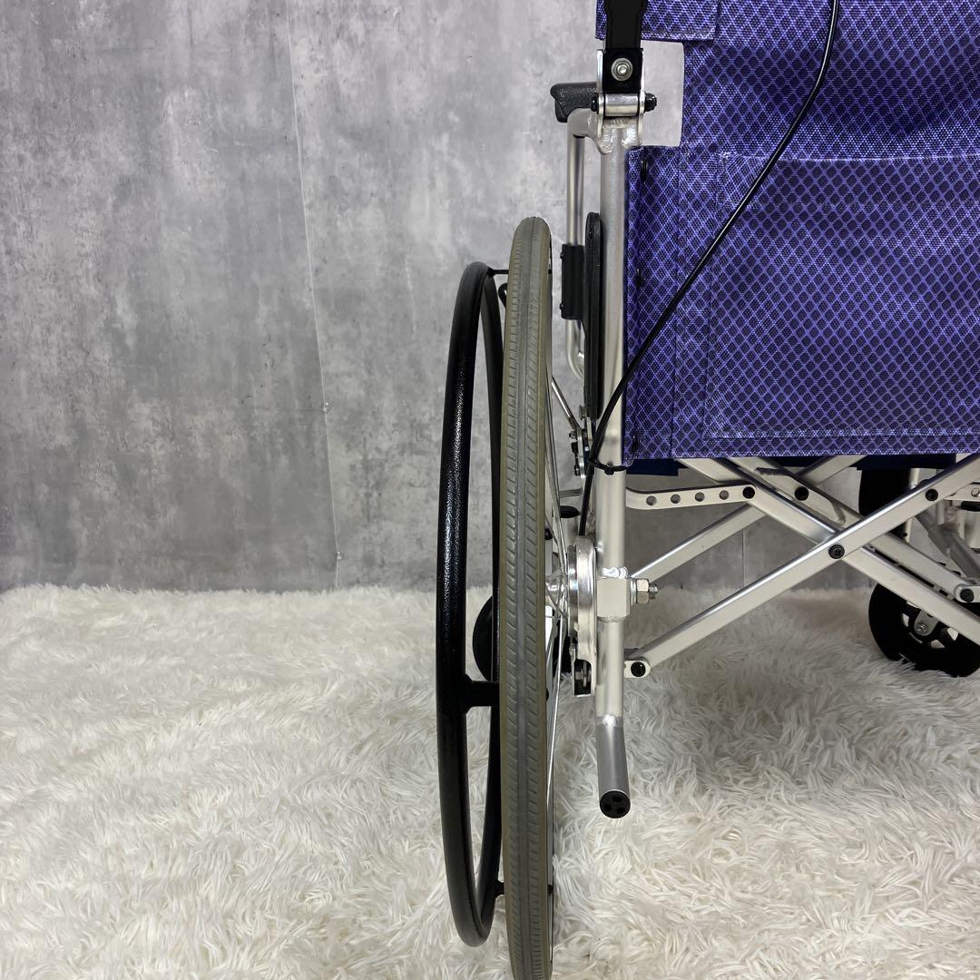 カワムラサイクル　自走用　超軽量　車椅子　ふわりす　KF22-40SB