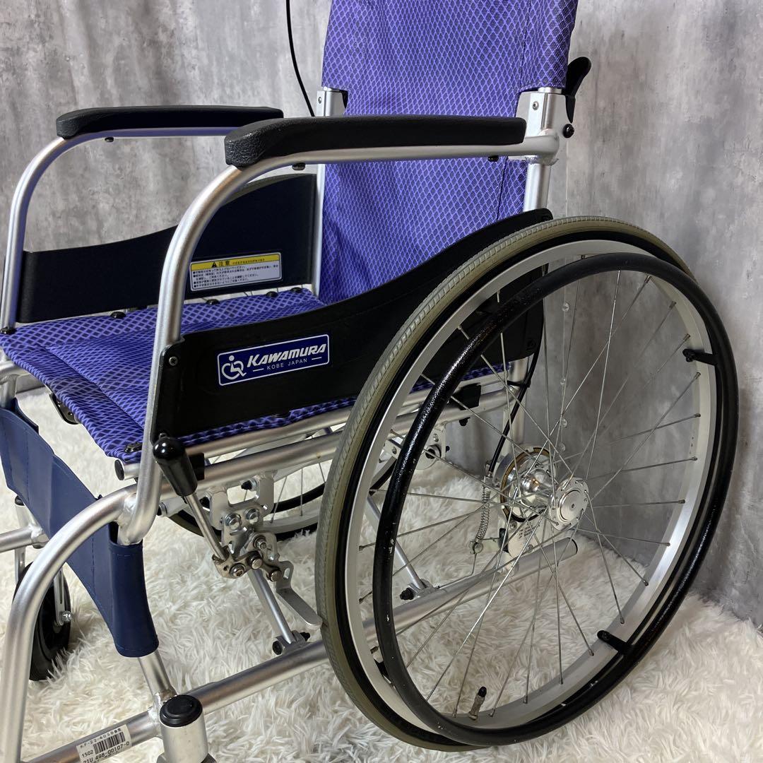 カワムラサイクル　自走用　超軽量　車椅子　ふわりす　KF22-40SB