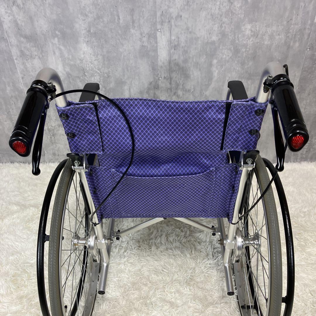 カワムラサイクル　自走用　超軽量　車椅子　ふわりす　KF22-40SB