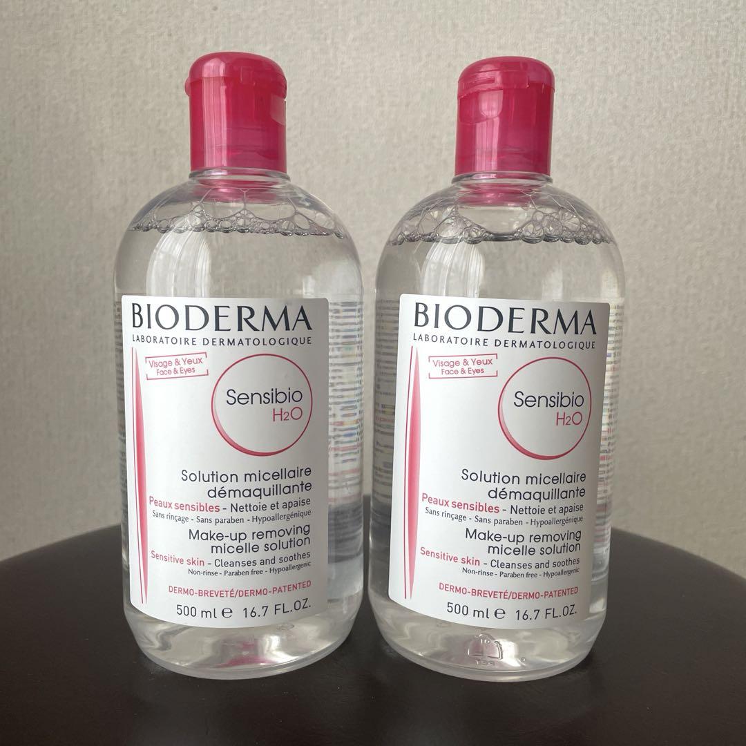【ビオデルマ】 サンシビオH2ODクレンジングウォーター (500ml) 2本