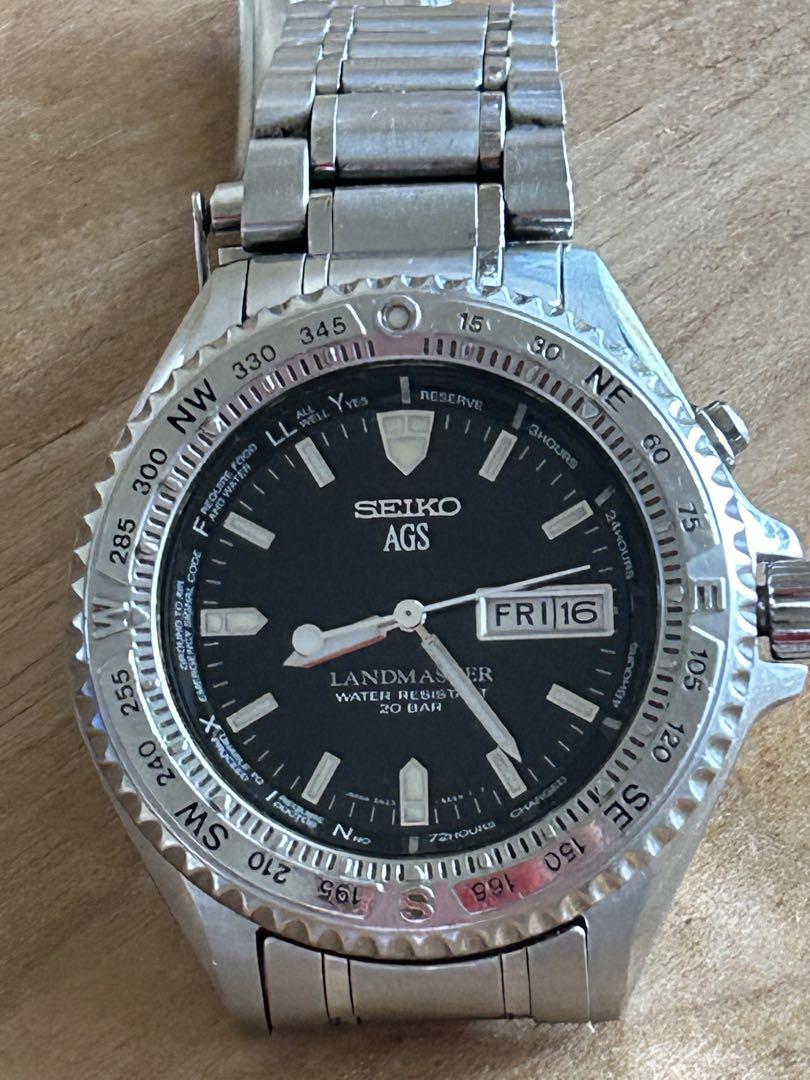 【不動品】SEIKO セイコーランドマスター