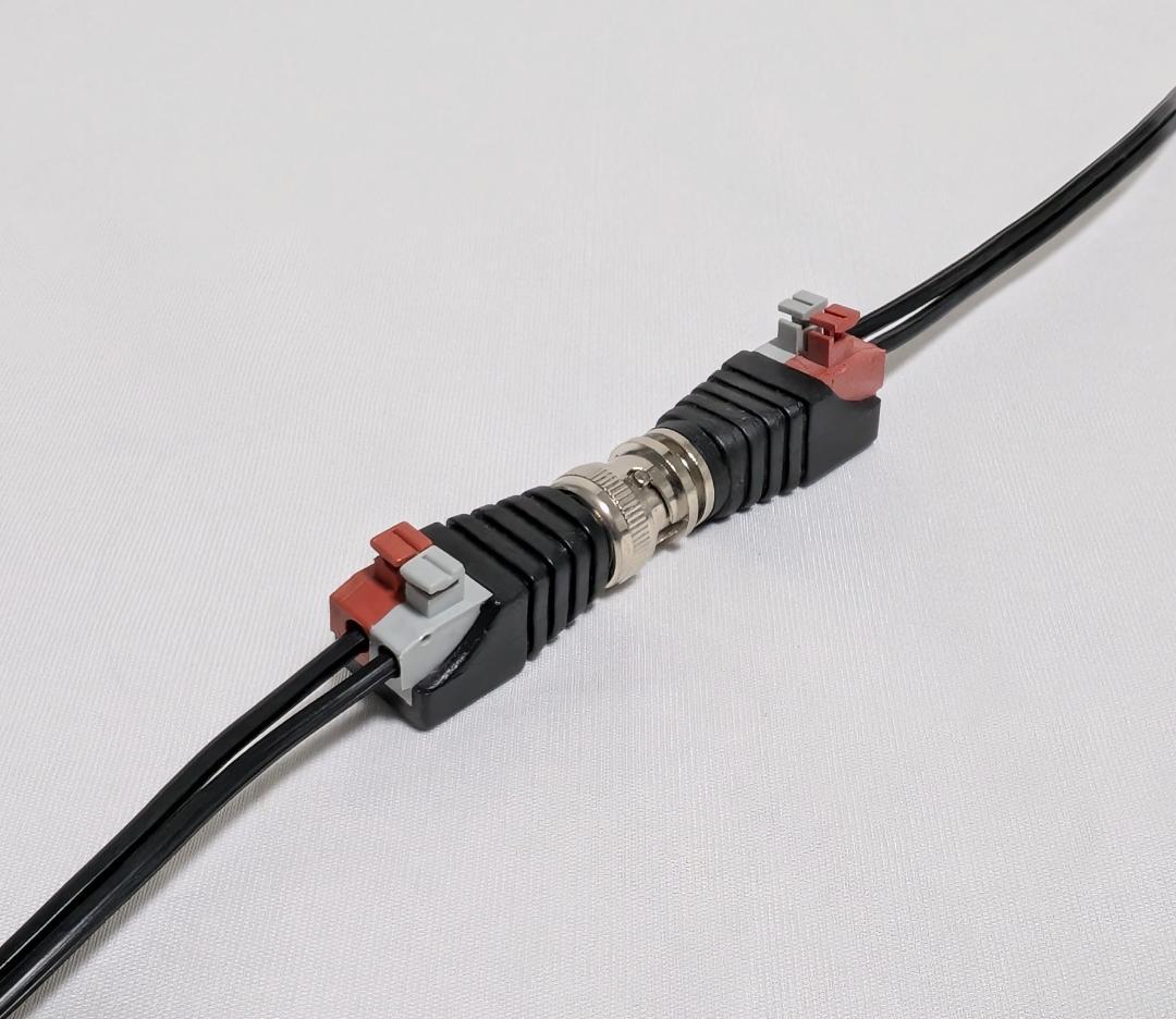 BNC コネクタ オス ハンダ不要 プッシュ式 ワンタッチ接続 100個 BNC コネクタ オス ハンダ不要 プッシュ式 ワンタッチ接続 100個