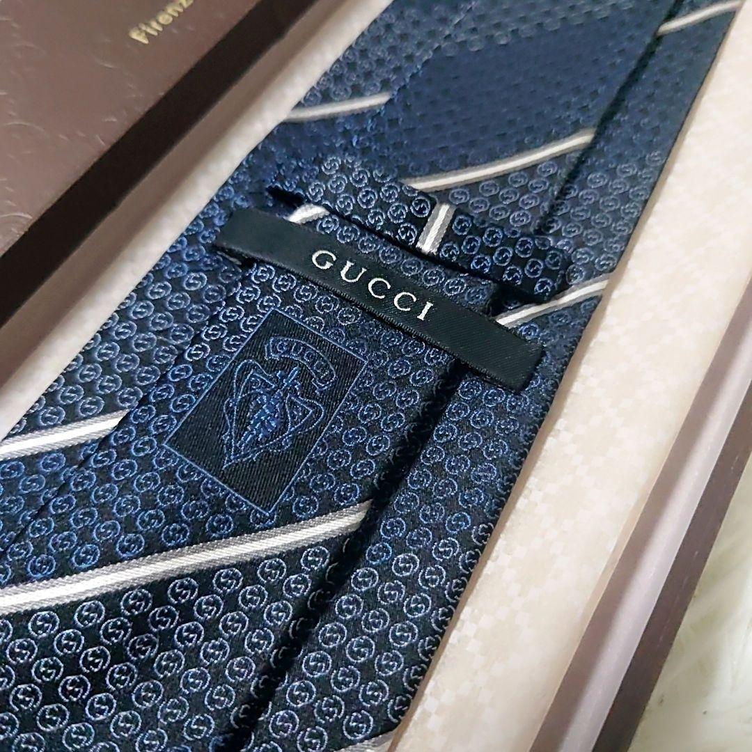 GUCCI ✨️ ネクタイ インターロッキングG✕シェリーライン