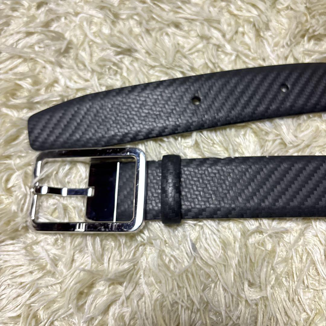 DUNHILL ダンヒル CHASSIS シャーシ ベルト 本革レザー カーボン