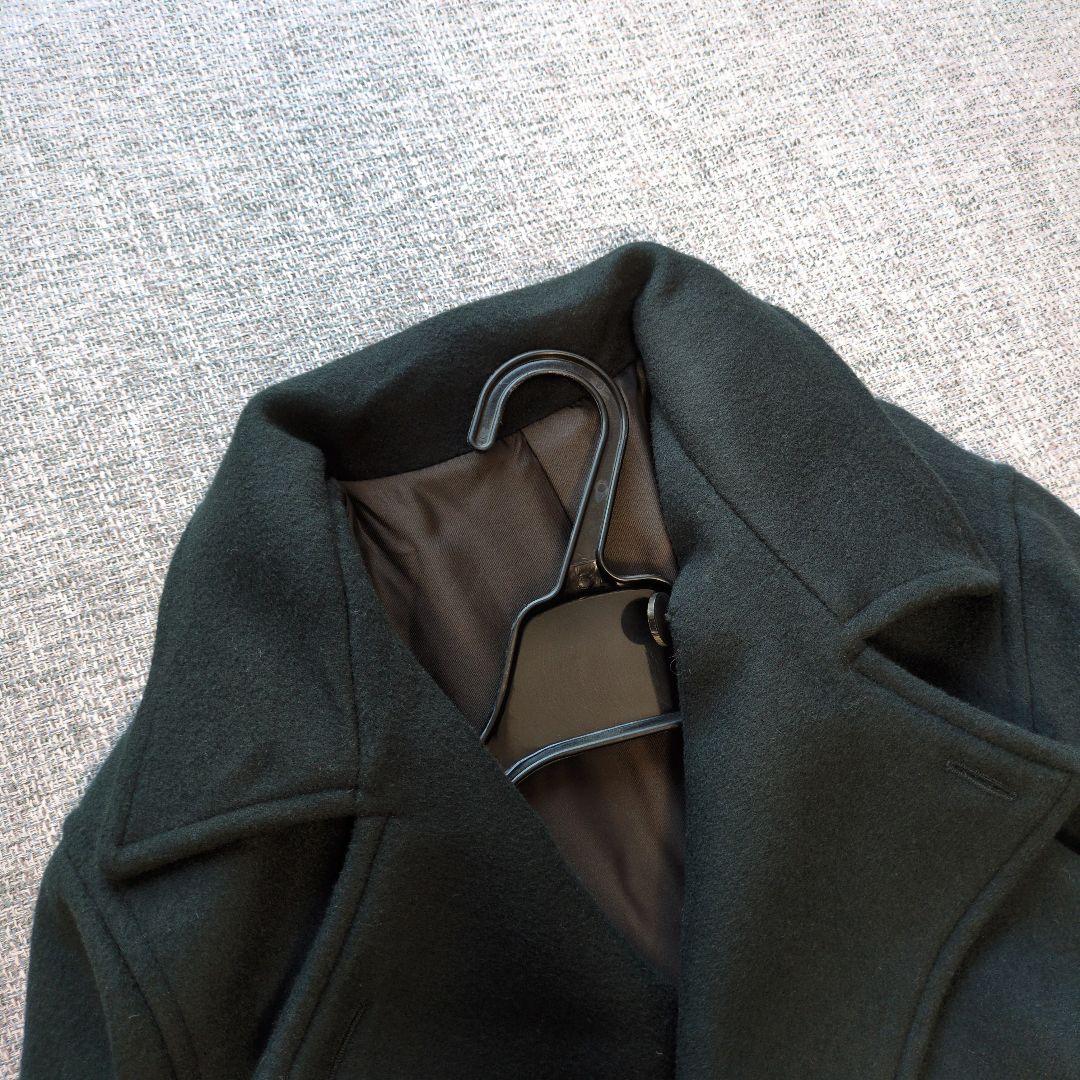 ルイス 完売品 新品タグ付 ハイクオリティメルトンオーバーコート ダークグリーン ルイス 完売品 新品タグ付 ハイクオリティメルトンオーバーコート ダークグリーン