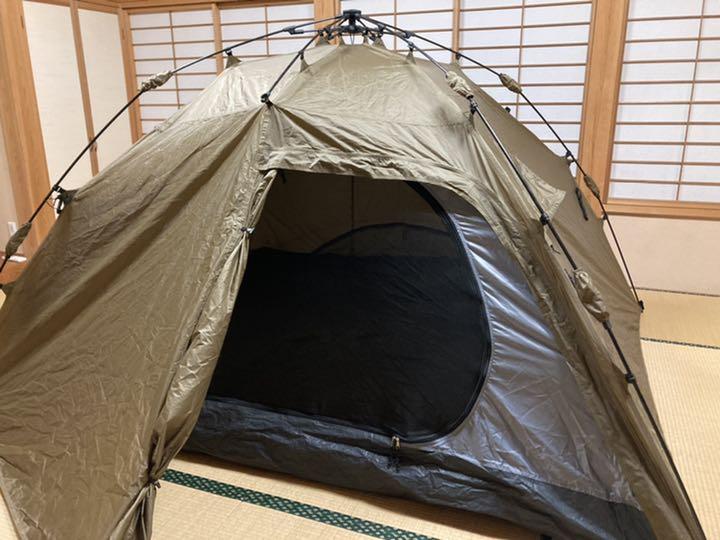 クイックキャンプ ワンタッチテント