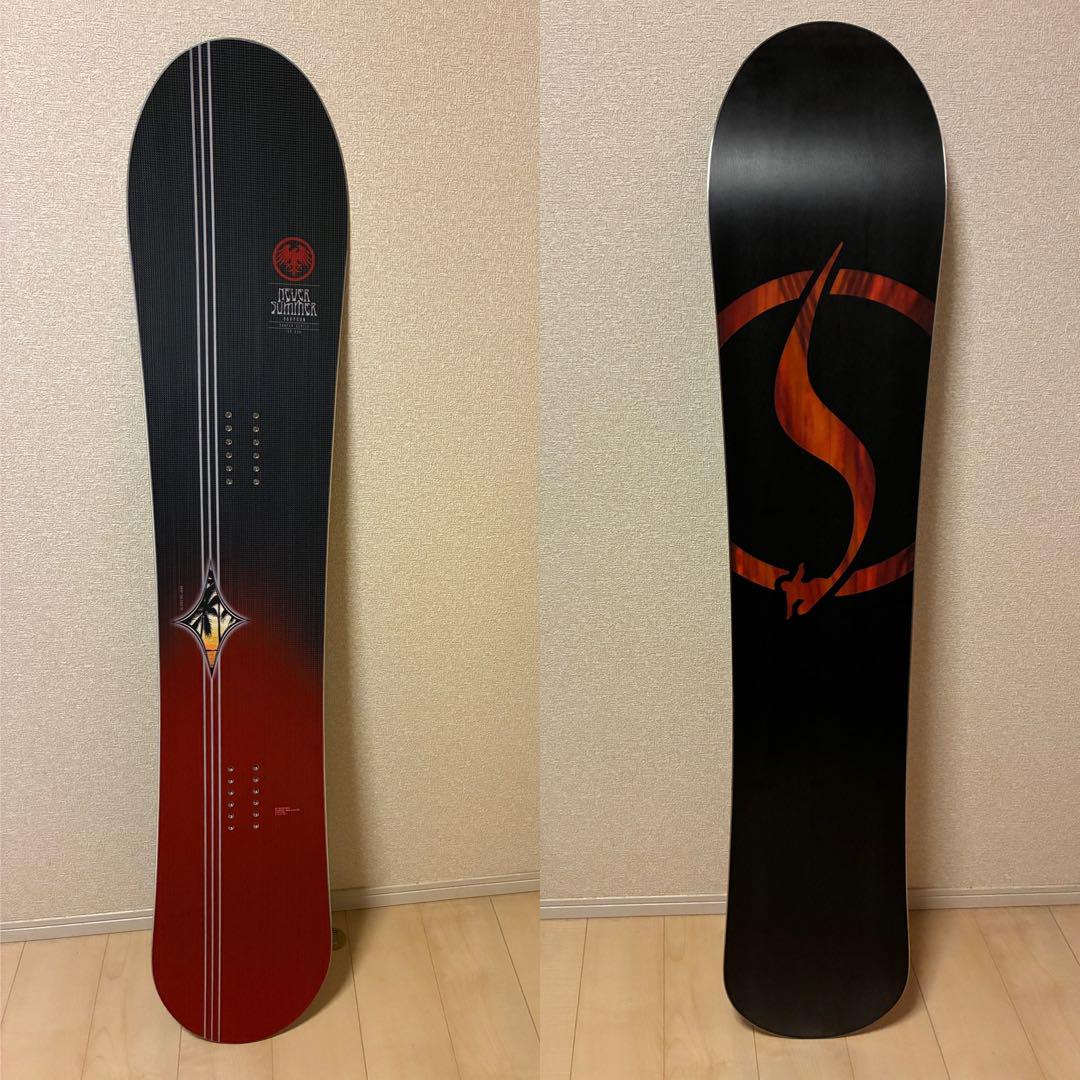 ネバーサマー スノーボード NEVERSUMMER Harpoon 156 デモ