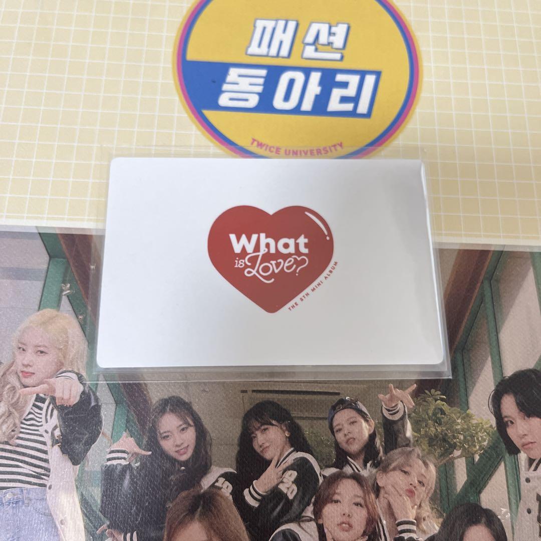 ジヒョ ジョンヨン TWICE What is Love サノク トレカ