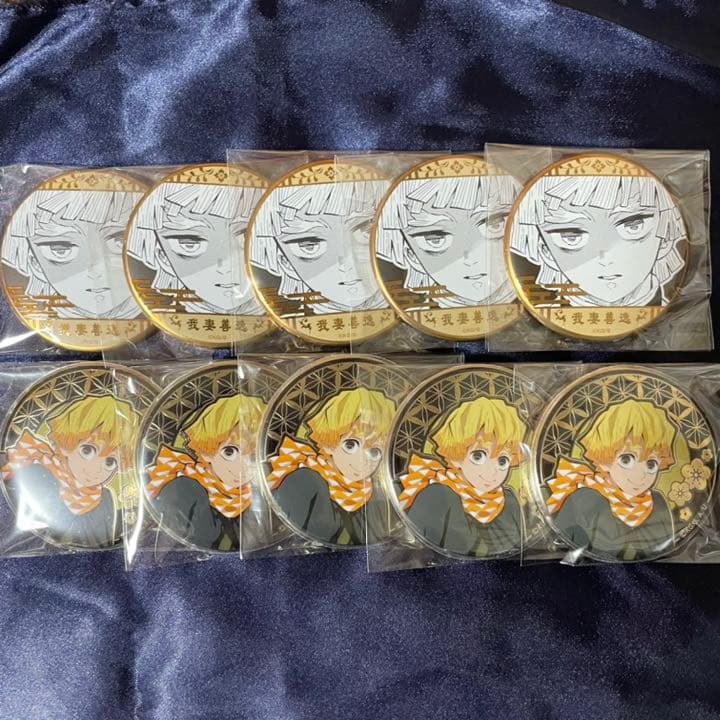 大人気定番商品 鬼滅の刃 我妻善逸 缶バッジ バッジ - www.triangle