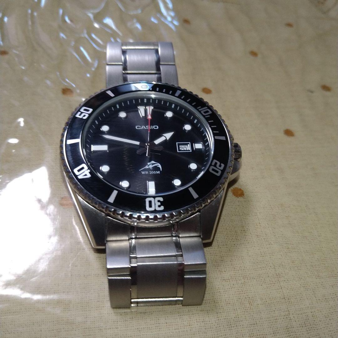 極美品　ビル・ゲイツ着用モデル　CASIO　MDV-106　カジキ　DURO