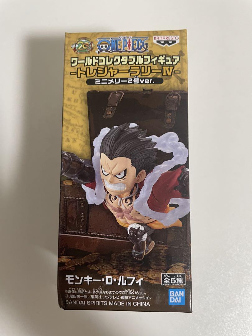 新品未開封 ワンピース ワーコレ トレジャーラリー ルフィ ギア4
