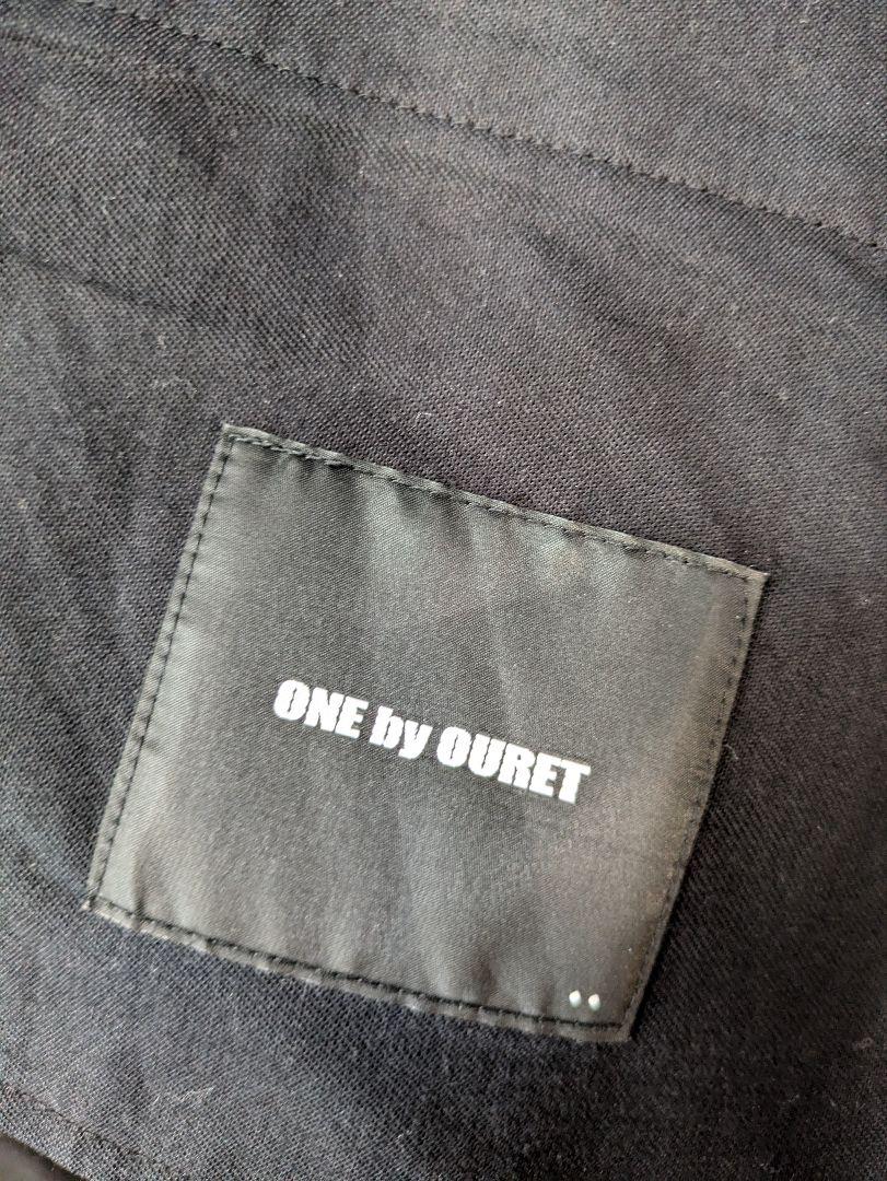 【OURET】スウェット サルエルタックパンツ