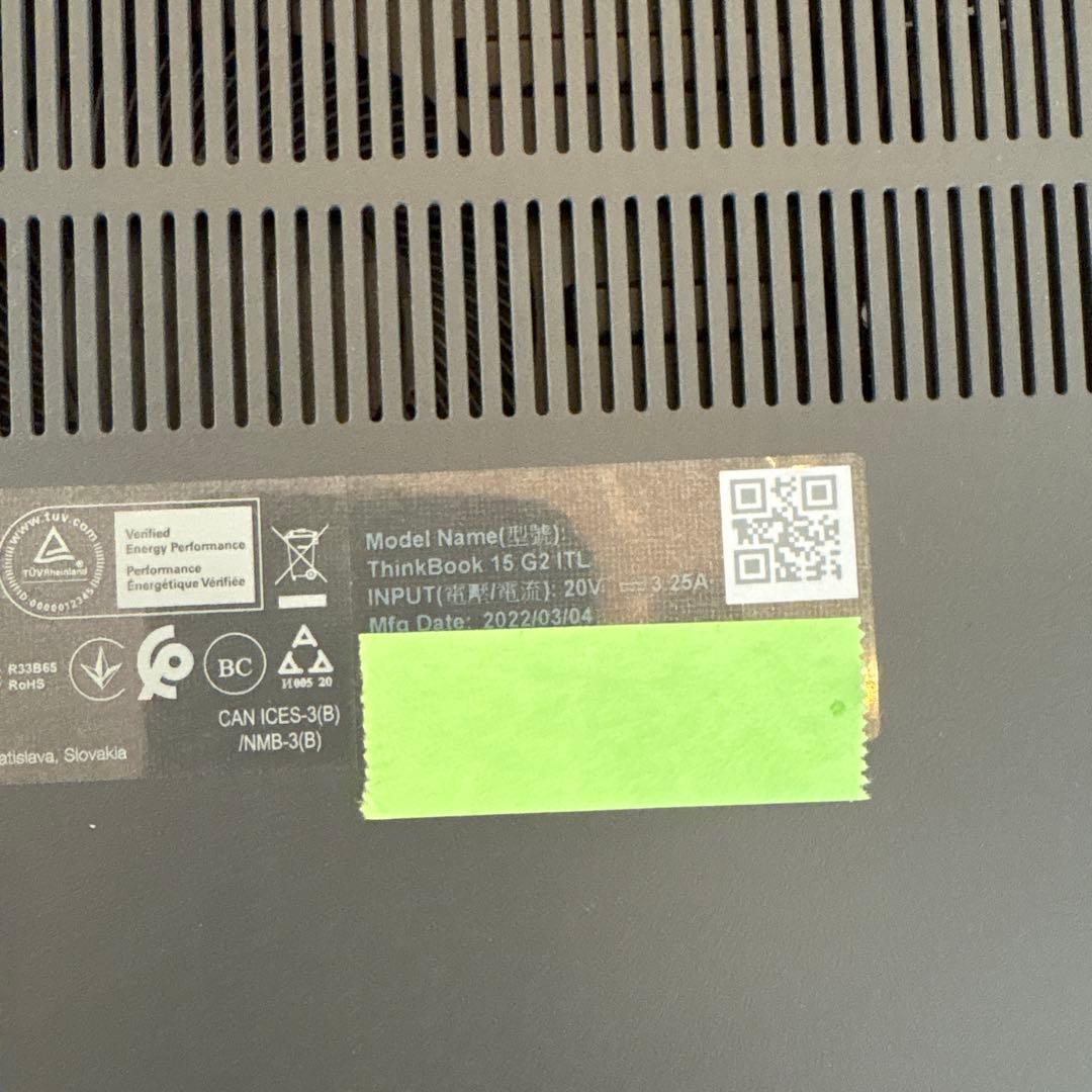 【ジャンク】Lenovo thinkbook Core i5 11世代♪