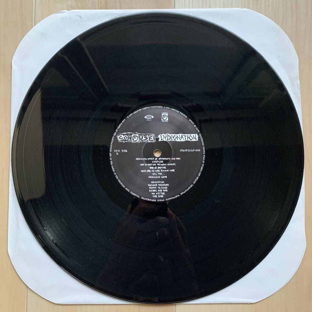 CONFUSE コンフューズ INDIGNATION LP