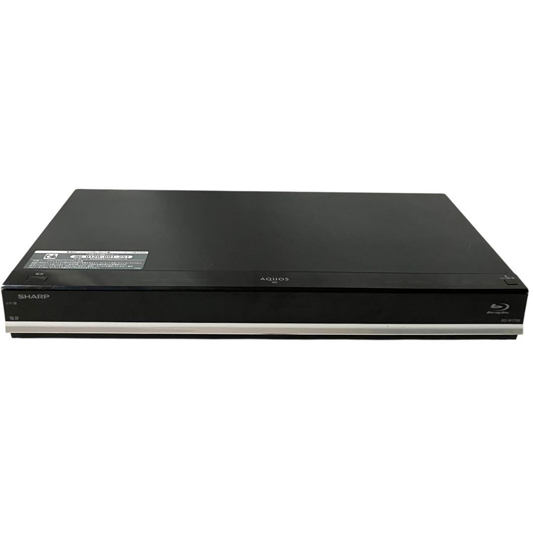 シャープ 2番組同時録画 ブルーレイレコーダー AQUOS BD-W1700 シャープ 2番組同時録画 ブルーレイレコーダー AQUOS BD-W1700