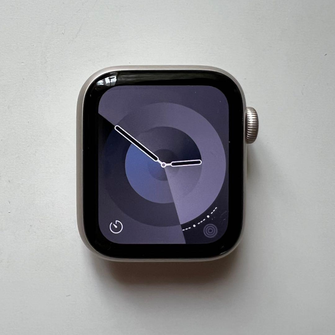 Apple Watch SE (GPS)スターライト 本体・バンド・充電ケーブル