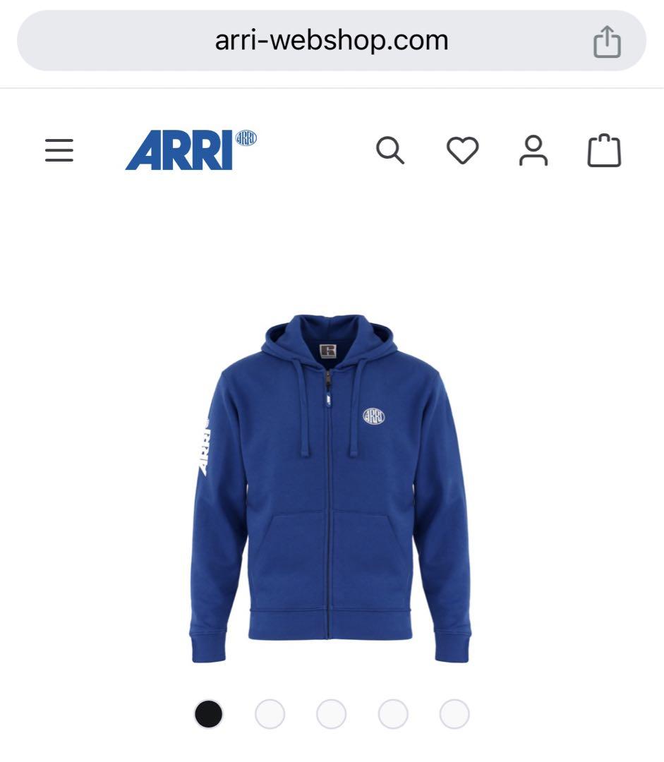 ARRI Unisex Zip Hoodie in royal blue - メルカリ
