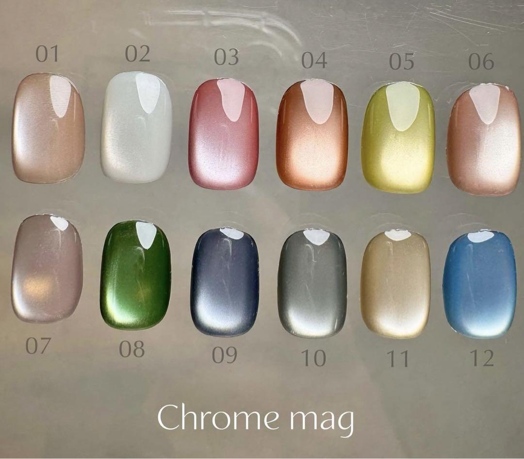 CLETO Chrome mag 12色set クレト riesato