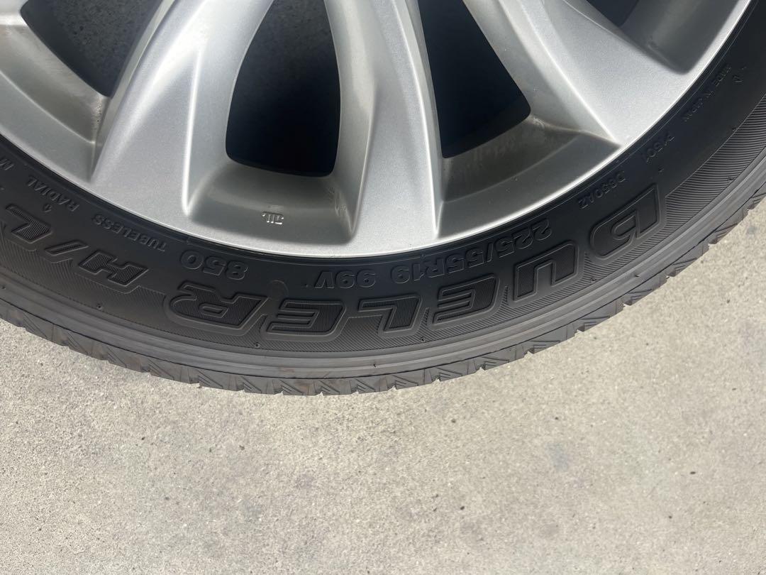 225/55R19 ブリヂストンデューラー