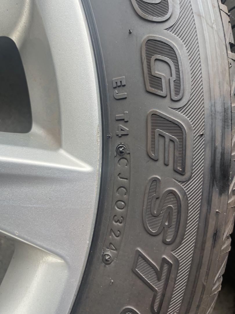 225/55R19 ブリヂストンデューラー