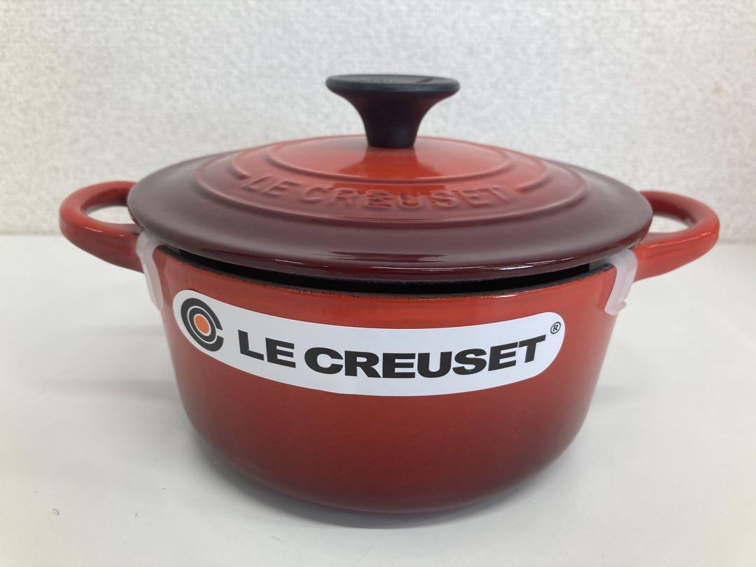 【未使用品】LE CREUSET ル・クルーゼ ホーロー鍋 16cm 赤