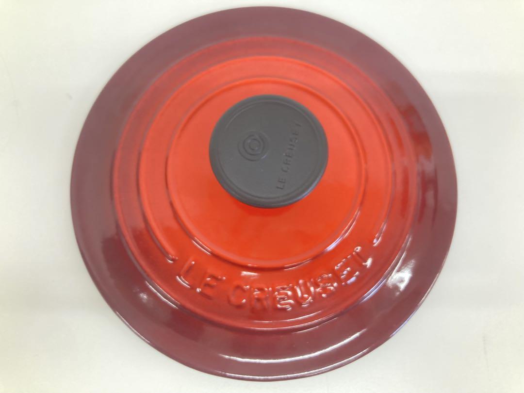 【未使用品】LE CREUSET ル・クルーゼ ホーロー鍋 16cm 赤