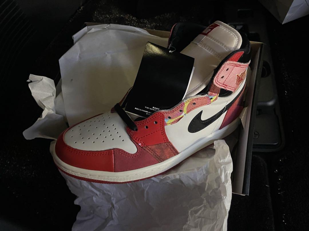 新品AJ1 SpiderMan × Nike Air Jordan ハイ OG