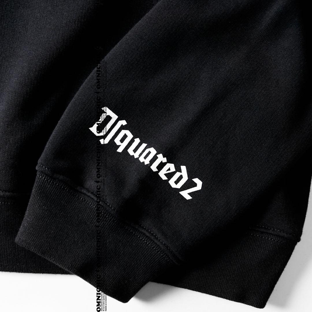 DSQUARED2ディースクエアードGOTH SURFERロゴスウェットパーカー DSQUARED2ディースクエアードGOTH SURFERスウェットパーカーM