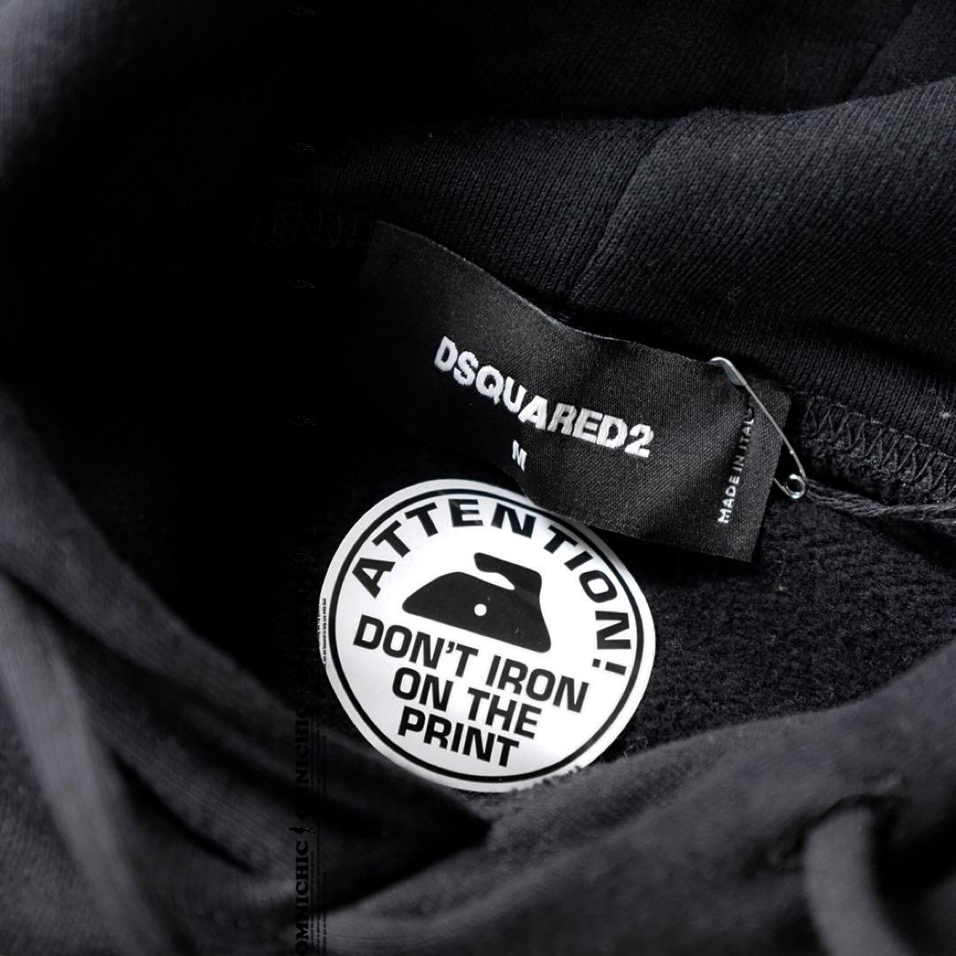DSQUARED2ディースクエアードGOTH SURFERロゴスウェットパーカー DSQUARED2ディースクエアードGOTH SURFERスウェットパーカーM