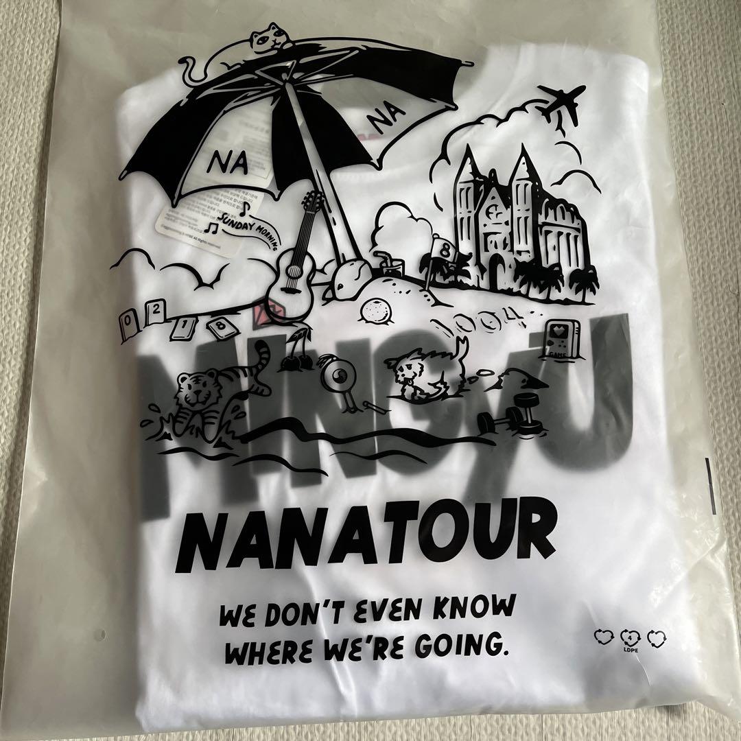 ミンギュ　Nanatour ナナツアー　Tシャツ　　namever. 名前