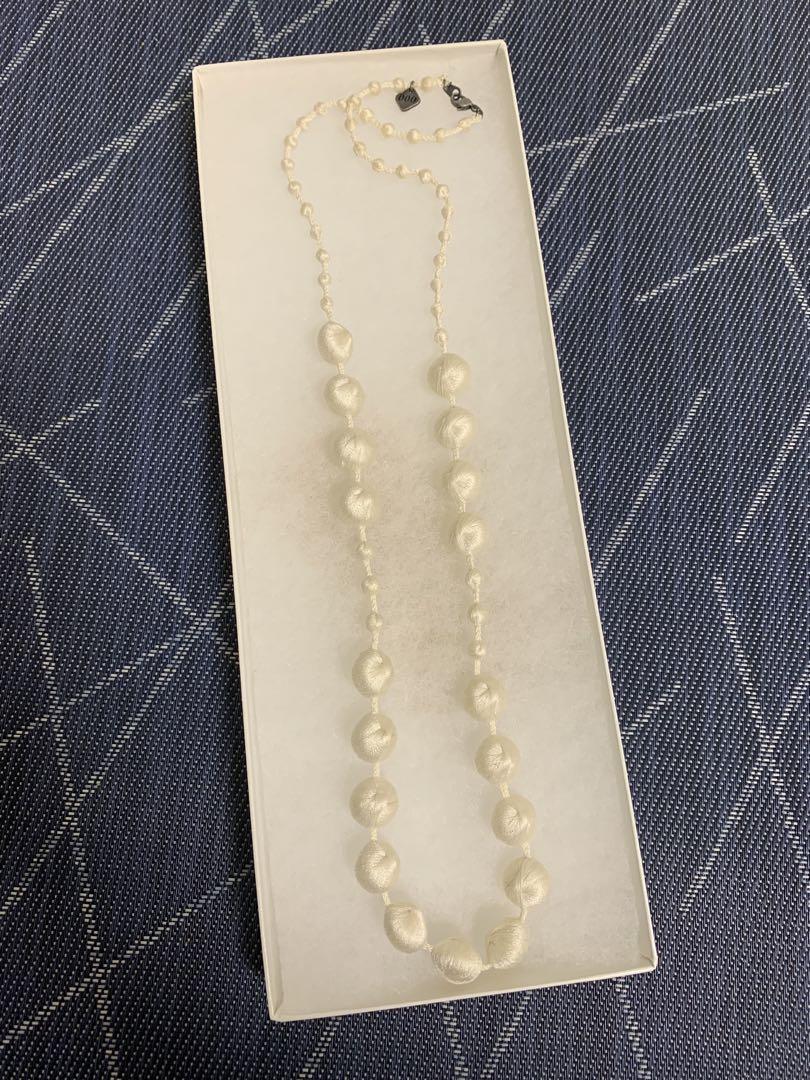 ☆朝セール☆美品☆トリプルオゥ スフィアシルク B ロングネックレス