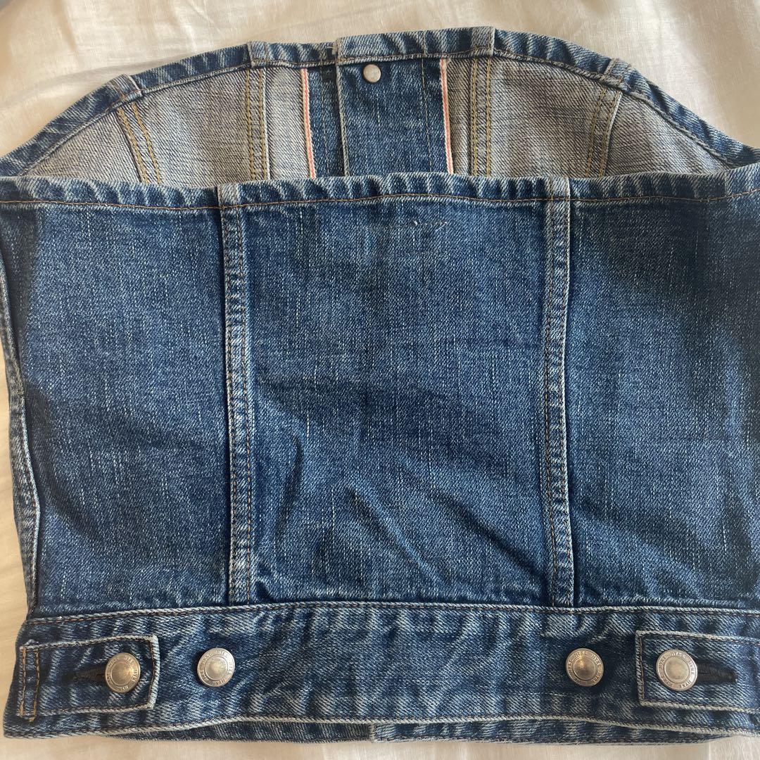 【美品】HYKE ハイク　デニムビスチェ