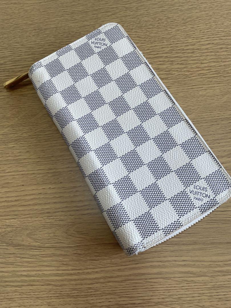 Louis Vuitton 　ダミエアズールラウンドファスナー長財布