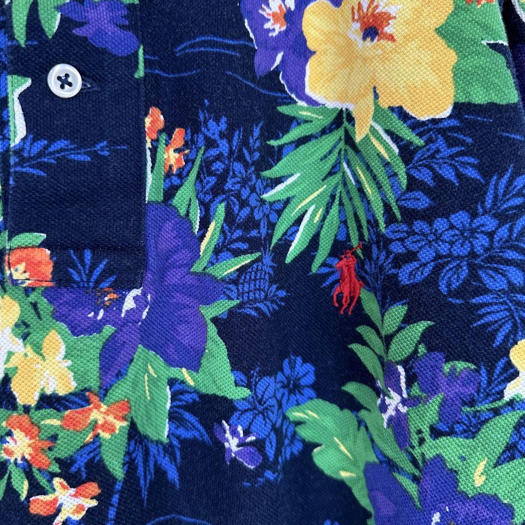 V730【Polo Ralph Lauren】刺繍ロゴポロシャツ【メンズ2XL】