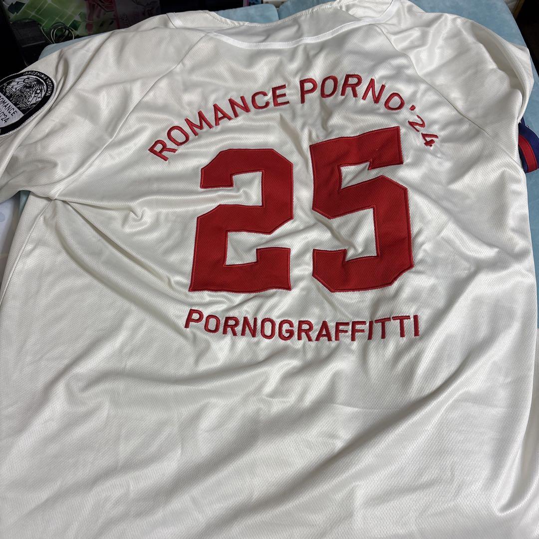 ROMANCE PORNO'24 解放区 ベースボールシャツ